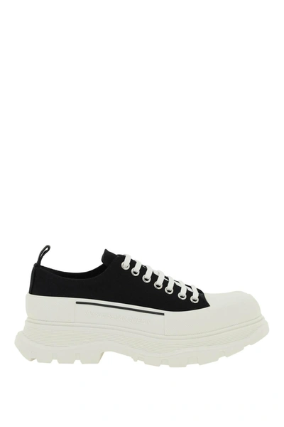 Alexander Mcqueen Sneakers In Black,white