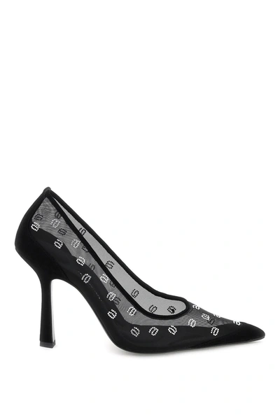 Alexander Wang Delphine 105 Pumps In Black Polyester