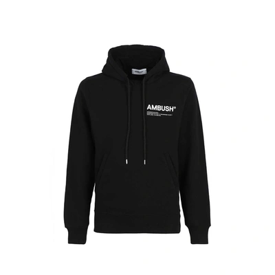 Ambush Cotton Logo Sweatshirt In Black