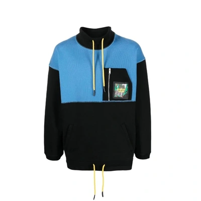 Ambush Logo Patch Mockneck Sweatershirt In Multi