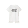 Ambush Slogan-print Cape T-shirt In Multi