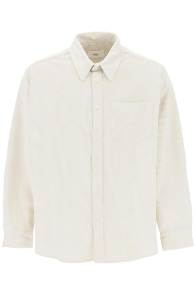 Ami Alexandre Mattiussi White Cotton Shirt