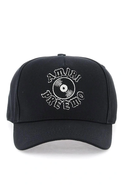 Amiri Black Baseball Hat