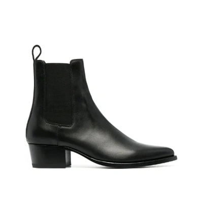 AMIRI AMIRI LEATHER ANKLE BOOTS