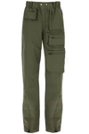 ANDERSSON BELL ANDERSSON BELL CARGO PANTS WITH RAW CUT DETAILS
