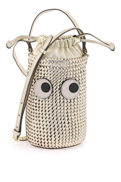 Anya Hindmarch Mini Eyes Crossbody Bag In Multicolor