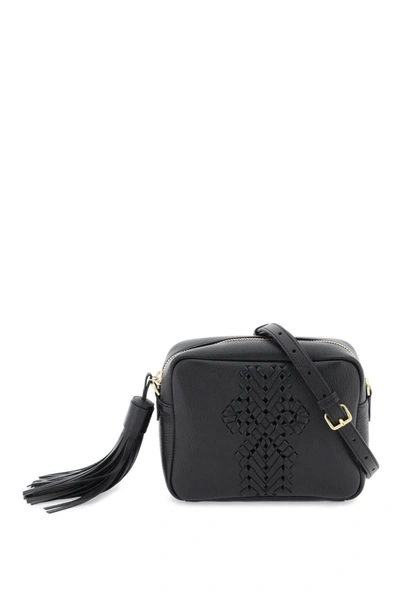 Anya Hindmarch Neeson Tassel Crossbody Bag In Black