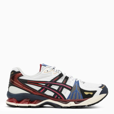 Asics Kayano Gel Legacypure Silver White Black In White Red