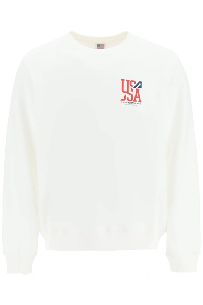 Autry Man Sweatshirt White Size Xl Cotton