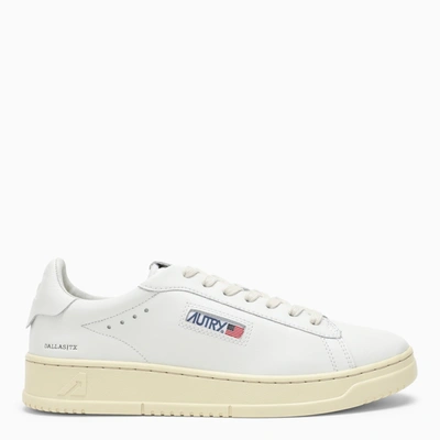 Autry Dallas Low Sneakers In Bianco