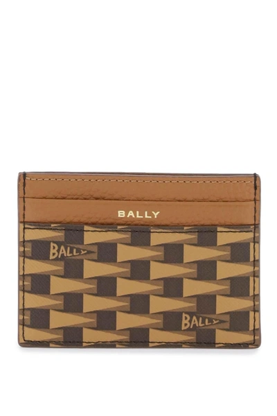 Bally Pennant Business Cardholder In Brown