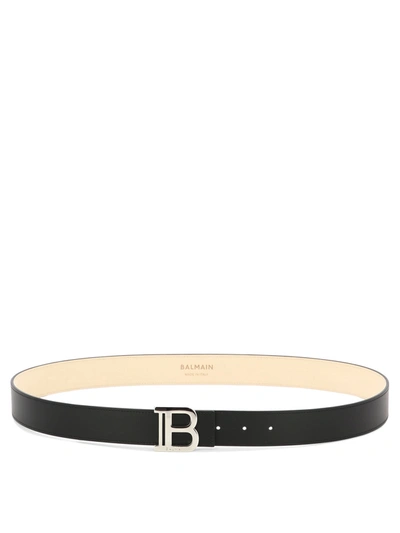 Balmain "b-belt" Belt In Black