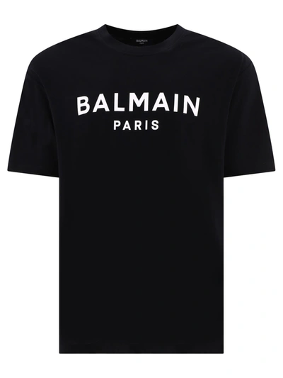 Balmain T-shirt In Black