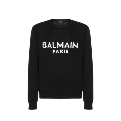 Balmain Logo Sweater In Multi