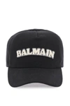 BALMAIN BALMAIN TERRY LOGO BASEBALL CAP