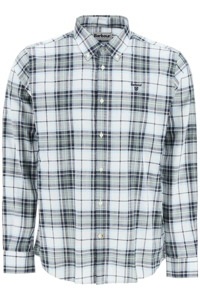 Barbour Blakelow Long Sleeve Mens Tailored Shirt In Agave Green