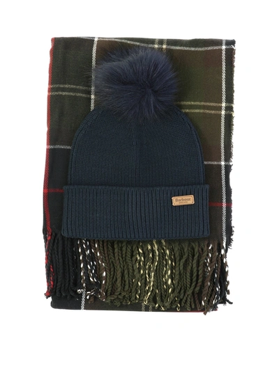 Barbour Dover Beanie And Scarf Set