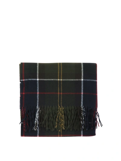 Barbour Stanway Scarf In Blue