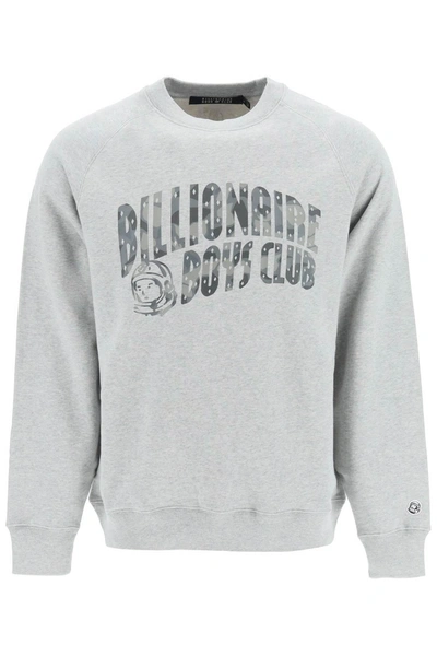 Billionaire Boys Club Camo Logo Sweatshirt Grey