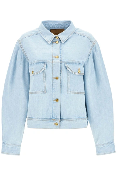 Blazé Milano Blaze Milano 'nariida Shire' Denim Jacket In Blue