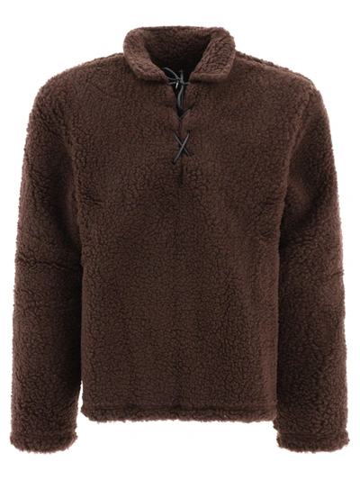 Bode "tie-up" Sweater In Brown