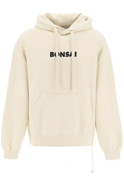 Bonsai Logo Hoodie In Beige