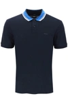 Hugo Boss Phillipson Slim Fit Polo Shirt In Blue
