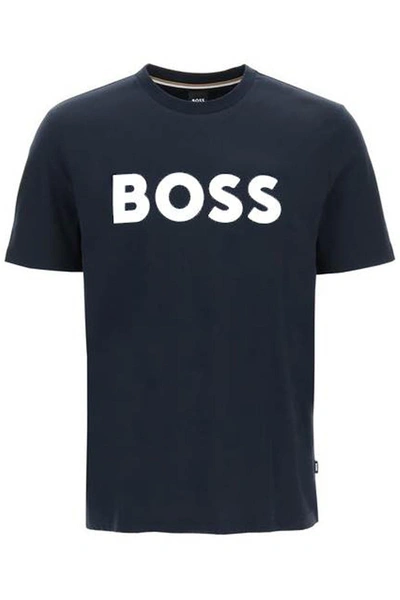 Hugo Boss T-shirt In Blue
