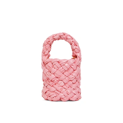 Bottega Veneta Kalimero Bucket Handbag Female Pink