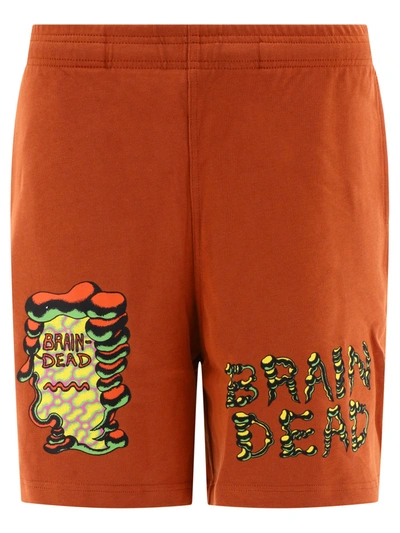 Brain Dead "tetsunori Tawaraya" Shorts In Orange