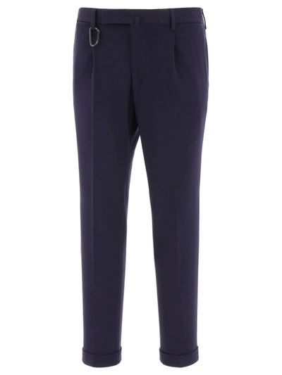 Briglia 1949 Tailored Pants With Hook In Blue