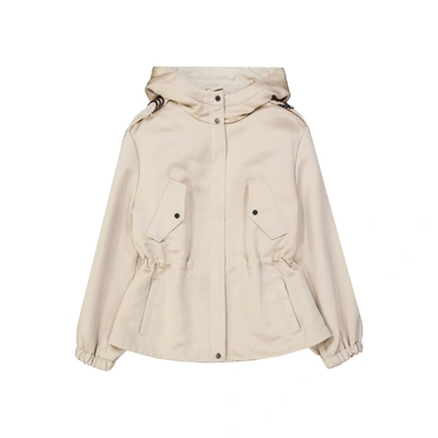 Brunello Cucinelli Zipped Jacket In Beige