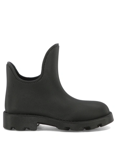 Burberry Low-top Rainboots In Black