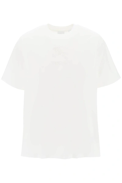 Burberry Tempah Logo T-shirt In White