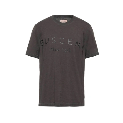 BUSCEMI BUSCEMI COTTON LOGO T SHIRT