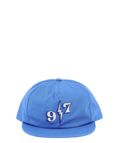 Call Me 917 Bolt Baseball Cap In Blue