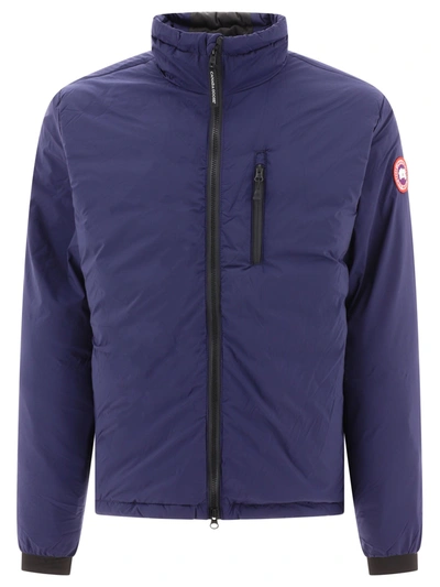 Canada Goose Lodge Quilted Ripstop Down Jacket In Blue