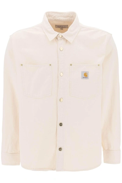 Carhartt Wip  Derby Natural Overshirt In Baryt
