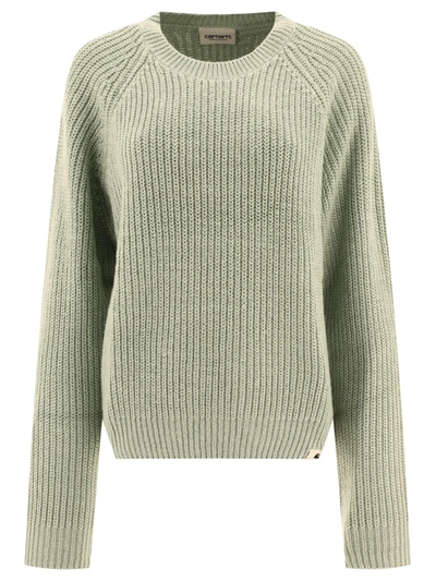 Carhartt Wip "emma" Sweater In Green