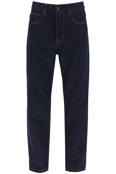 Carhartt Newel Dunkelblaue Jeans In Blue