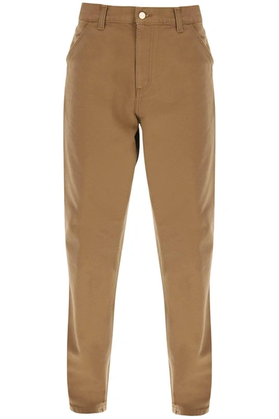 Carhartt Wip Single Knee Pants In Hamilton Brown (brown)