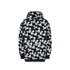 CELINE CELINE HOODED PRINTED DOGS SWEATSHIRT