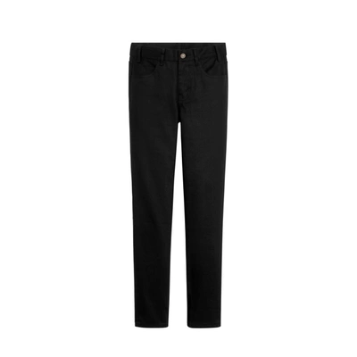 Celine Mid-rise Skinny Jeans In Black Denim For Women