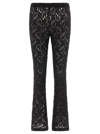 Chloé Bootcut Trousers In Black