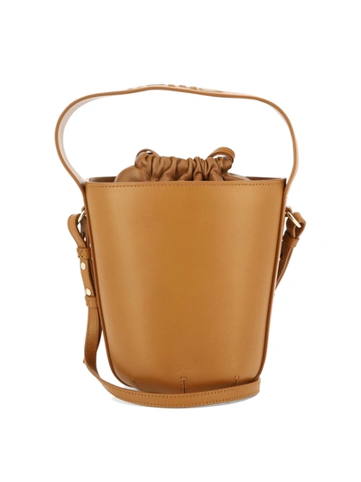 Chloé Sense Bucket Bag In Brown