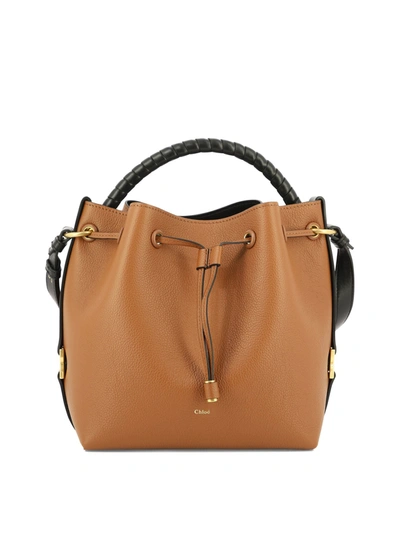 Chloé Borsa A Secchiello Marcie In Brown