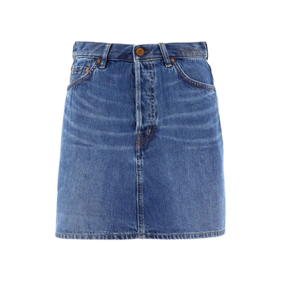 CHLOÉ CHLOE' DENIM MINI SKIRT