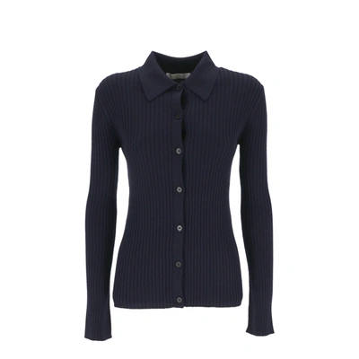Chloé Wool And Cashmere Shirt In Blue