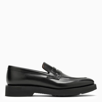 Church's Black Leather Loafer