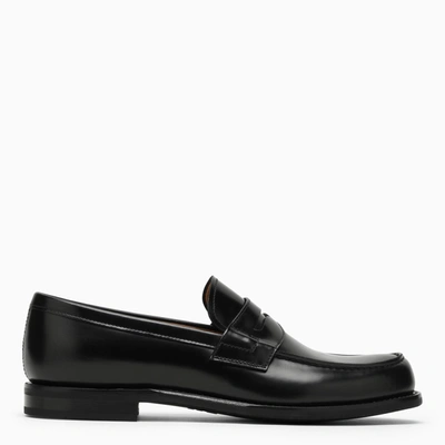 Church's Black Leather Loafer